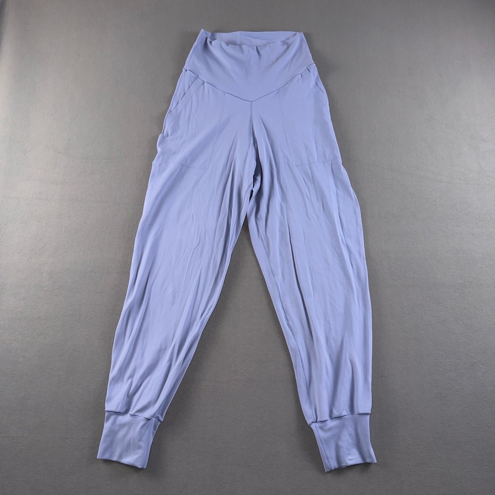OFFLINE by Aerie Real Soft Foldover Joggers Periwinkle Blue Small V-Waist Pants